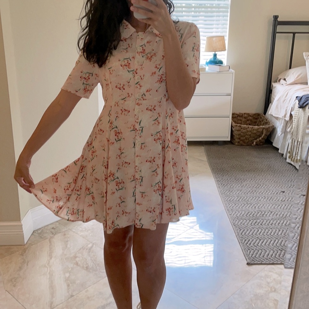 Zara small baby doll dress